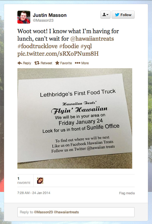 Hawaiian Treats Food Truck